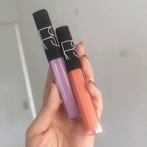 2/$25Nars lip gloss color me outrage purple orange